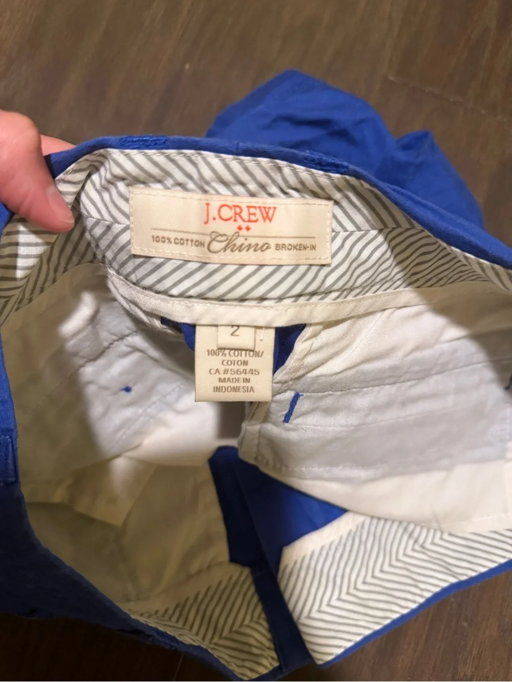 J. Crew crew chino